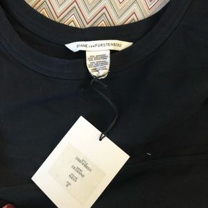 Navy Diane von furstenburg dress